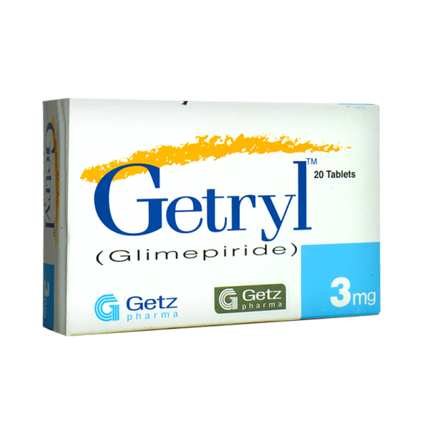 Getryl 3mg Tablets