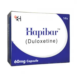 Hapibar 60mg Capsules