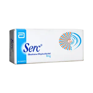 Serc 8mg Tablets