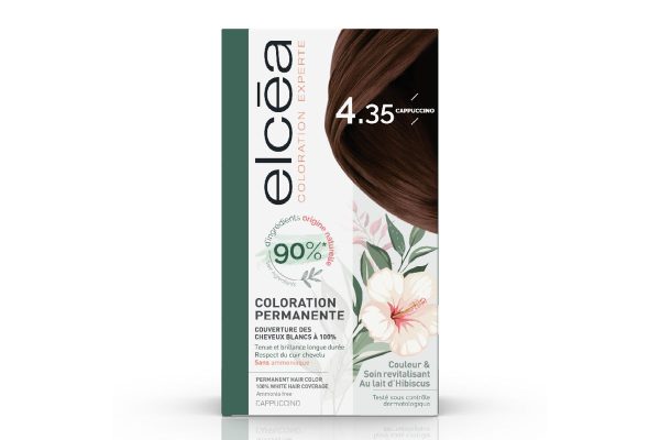 ELCEA Permanent Hair Color Capuccino 4.35