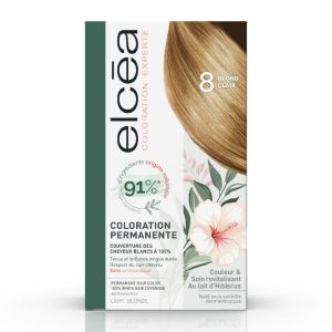 ELCEA Permanent Hair Color Light Blonde 8