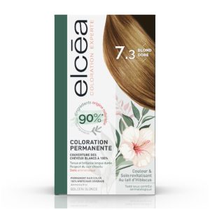 ELCEA Permanent Hair Color Golden Blonde 7.3