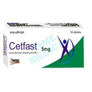 Cetfast 5mg tablets