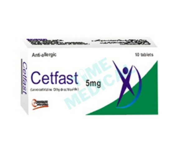 Cetfast 5mg tablets