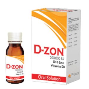 D-Zone oral solution 200,000IU Vitamin D