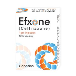 Efxone 1gm (I.V) Injection 1 vial