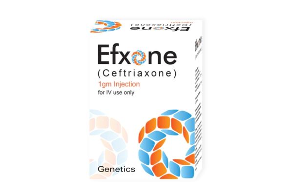 Efxone 1gm (I.V) Injection 1 vial