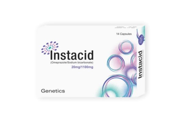 Instacid 20mg/1100mg Capsules