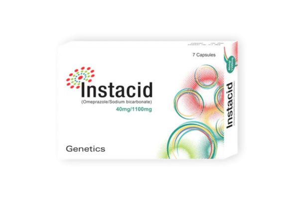 Instacid 40mg/1100mg Capsules