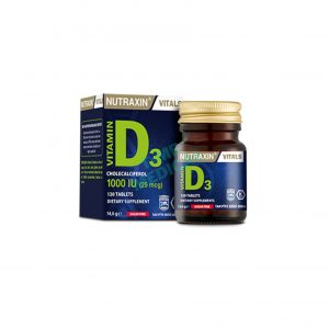 Nutraxin Vitamin D3 1000IU 