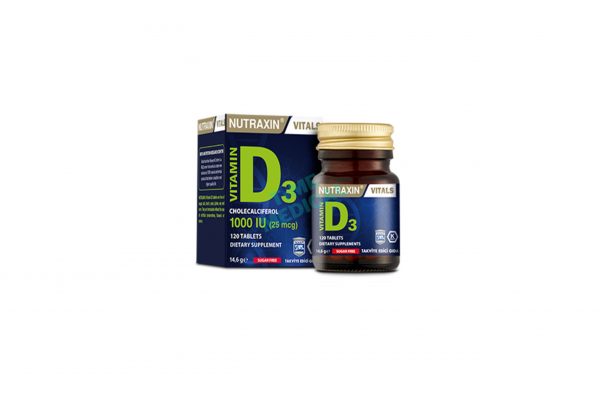 Nutraxin Vitamin D3 1000IU 