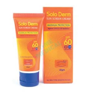 Solo Derm SPF 60 cream