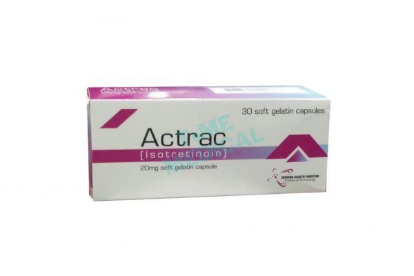 Actrac 20mg Soft Gelatin Capsules