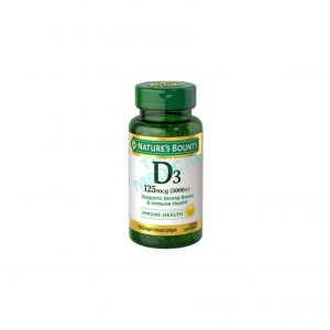 Nature's Bounty Vitamin D3 125 mcg 5000 IU