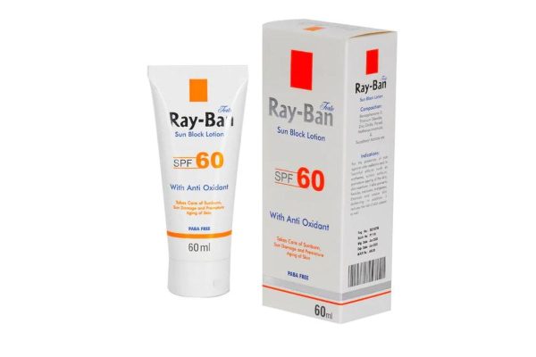 Ray Ban Sun Block Lotion SPF 60