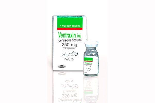 VENTRAXIN 250MG INJ 1 VIAL