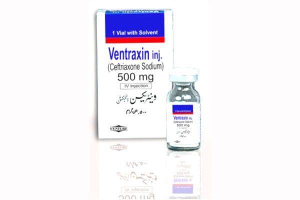 VENTRAXIN 500MG INJ 1 VIAL