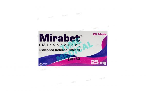 mirabet 25mg tab