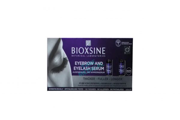 bioxsine eyebrow and eyelash serum