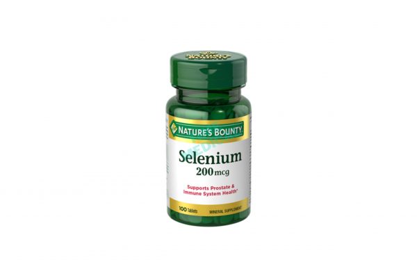 Nature's Bounty SELENIUM 200MG TABLETS