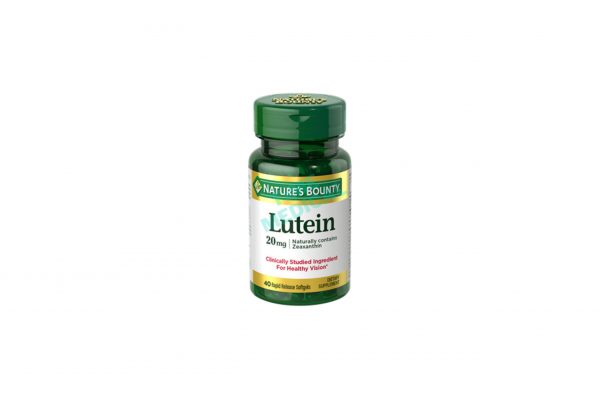 Nature's bounty lutein 20 mg