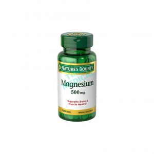 Nature's bounty magnesium 500mg tablets