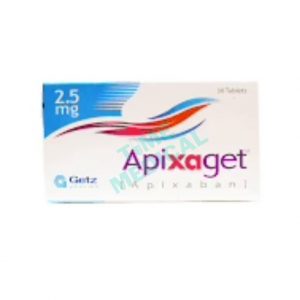 Apixaget 2.5MG Tablet