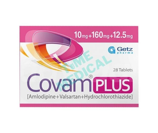 COVAM PLUS 10/160/12.5MG TAB