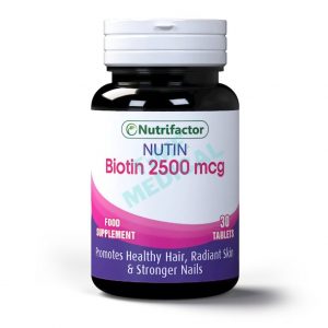 NUTIN BIOTIN 5000MCG TAB